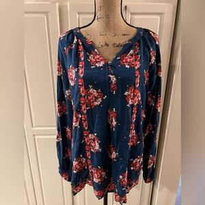 Matilda Jane SZ L l/s printed top